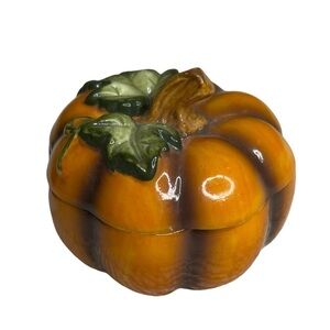 Mini Pumpkin Trinket‎ Box